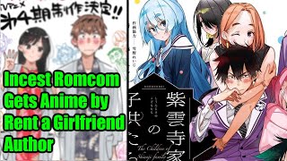 Rent a Girlfriend Authors Sibling Romance Manga gets an Anime and Everyone is Upset [upl. by Lipp]