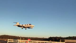 Lear Jet 23 Landing 1 February 5 2021 [upl. by Damali]