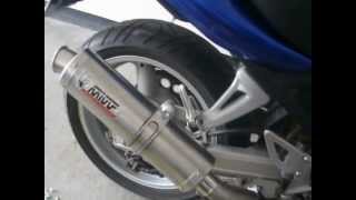 Suzuki Sv 650 S Mivv 2002 Knubbel Mivv exhaust [upl. by Llerdnam596]