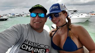 Miami Beach Sandbar Boat Regatta [upl. by Delgado455]