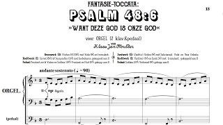 Klaas Jan Mulder  FantasieToccata Psalm 48 [upl. by Sueaddaht]