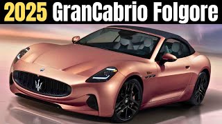 The New Maserati Grancabrio Folgore 2025  First Look and Review [upl. by Talmud62]