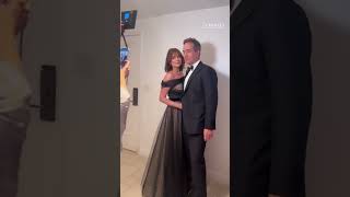 Keeley Hawes amp Matthew Macfadyen getting ready for the Emmys [upl. by Heidi]