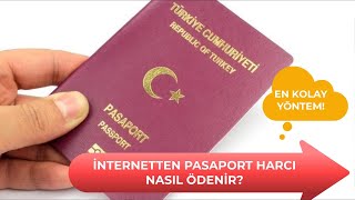 PASAPORT HARCI NASIL YATIRILIR Pasaport Değerli Kağıt Bedeli Ödeme [upl. by Thunell]