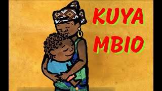 Kuya mbio  Comptine africaine avec paroles [upl. by Enaerb]