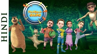 Pangaa Gang Hindi  Animated Full Length Movie for Children  HD [upl. by Suravaj]