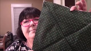 Christmas Rag Quilt Tutorial  Step 2 Making the Blocks [upl. by Ikceb976]