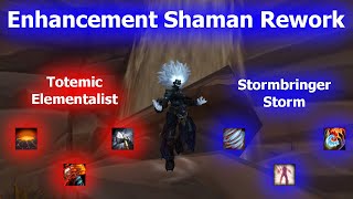 Enhancement Shaman Rework  TWW PTR 1105 [upl. by Blanchette]