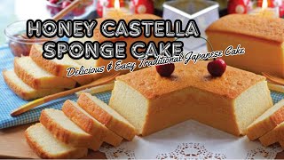 TINTIN RAYNER  Tintin Rayner Recipe  Resep Honey Castella Sponge Cake [upl. by Bollen]