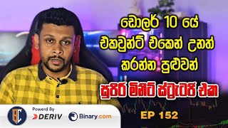 New Sinhala minutes Trading Strategy For Binary  Deriv Trading  Ep 152 [upl. by Atteuqcaj925]