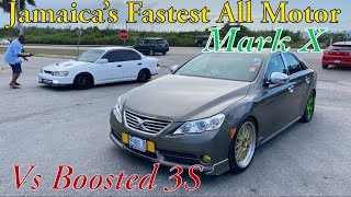 Jamaica’s Fastest All Motor Mark X vs Boosted 3s [upl. by Iaras]