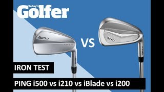 REVIEW Ping i500 and i210 irons [upl. by Ainotna]