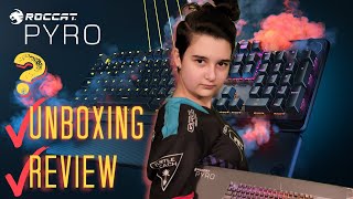 ROCCAT New Keyboard PYRO Unboxing and Review ROCCATPyro [upl. by Ticknor587]