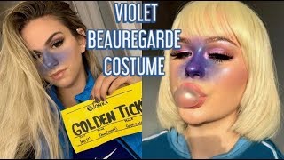 Easy Halloween Costume Tutorial VIOLET BEAUREGARDE [upl. by Balliett]