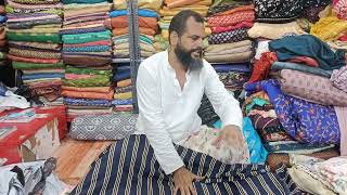 fabric katranmarket saniya febric shop no 40 phone no 91071714008459154732 [upl. by Ahseia]