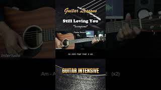 Still Loving You  Scorpions  EASY Guitar Tutorial with Chords  Guitar Lessons guitarchords [upl. by Htomit347]