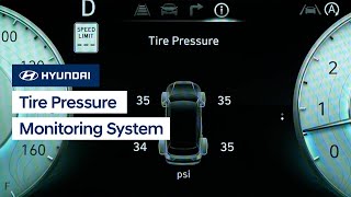 Tire Pressure Monitoring System  Hyundai [upl. by Ycnaffit]