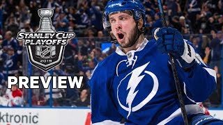 2019 NHL Playoffs Predictions w Steve Dangle  Bracket Breakdown [upl. by Euginimod]