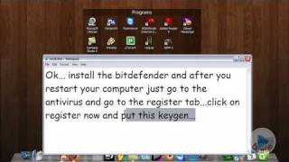 How to get BitDefender 2010 Full For Free [upl. by Tommie70]