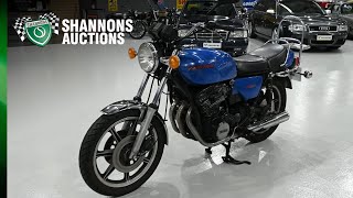 1979 Yamaha XS750 Motorcycle  2023 Shannons Winter Timed Online Auction [upl. by Ellah]