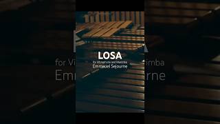 Losa by Emmanuel Sejourne marimba 마림바 vibraphone [upl. by Nnail775]