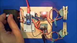 Arduino and Two Stepper Motors [upl. by Kcaz]