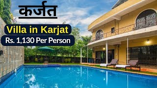 Bungalow in Karjat with swimming pool  Villa in karjat with swimming poo  farmhouse in karjat [upl. by Liban]