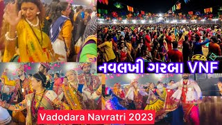 Vadodara Navratri 2023  Navlakhi Ground VNF Garba [upl. by Georg]