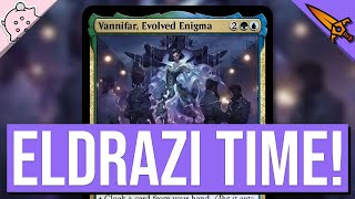 Eldrazi Time I Vannifar Evolved Enigma  Murders at Karlov Manor Spoilers  Blightsteel  MTG [upl. by Ariait597]