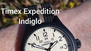 Timex Expedition Field Watch Indiglo [upl. by Yauqaj677]