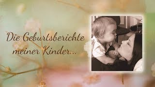 Geburtsberichte meiner beiden Kinder ohne PDA  Natürliche Geburt vs Wunschkaiserschnitt [upl. by Bowra421]