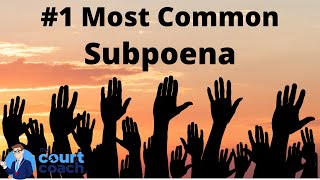 How to Get the Documents You Need for Court  The Subpoena for Business Records Form SUBP010 [upl. by Humpage871]