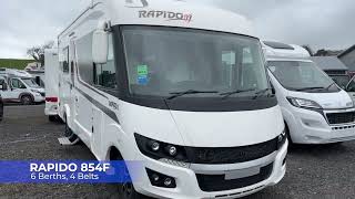 NEW STOCK  Rapido 854F  Walk Through Tour [upl. by Steve]