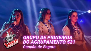 Grupo de Pioneiros do Agrupamento 521  “Canção de Engate”  Final  The Voice Gerações 2023 [upl. by Aenel]