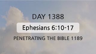 Tefillin Day 1388 Ephesians 61017 ​Repeating verses 5 [upl. by Hannaj]