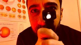 Clinical Eye Skills Ophthalmoscopy ASMR vibe [upl. by Odrautse]