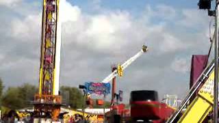 Buzz Bomb UK Fair Ride [upl. by Dodge]