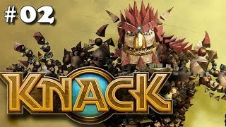 Knack  Playthrough  Gameplay 02 Fr [upl. by Rostand764]