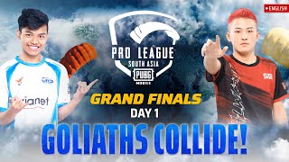 EN 2022 PMPL South Asia Fall Split  Grand Final Day 1  Goliaths Collide [upl. by Gnouh]