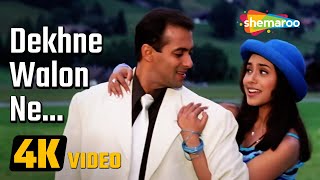 Dekhne Waalon Ne 4K Video  Chori Chori Chupke Chupke 2001  Salman Khan  Rani Mukherjee [upl. by Boigie733]