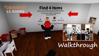 ROBLOX  Escape Room NEW  Walkthrough All 11 Rooms [upl. by Neidhardt]