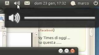 Ubuntu Indicator Sound show notifyosd notification on scroll volume change [upl. by Anhoj]