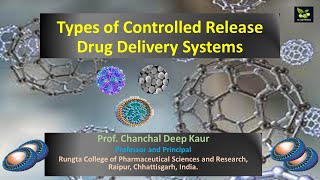 Types of Controlled Release Drug Delivery Systems NDDS Types [upl. by Klaus]