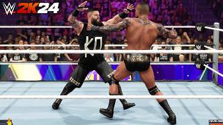 Kevin Owens vs Randy Orton  Full Match SMACKDOWN  WWE 2K24 [upl. by Gipson]