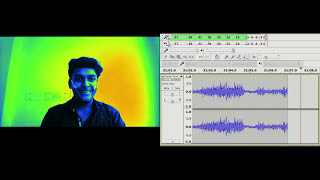 Facial muscle EMGelectromyograph activities with orignal audio [upl. by Elladine]