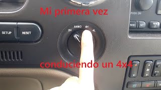 🚙Cómo y cuándo utilizar 4X4  4H  4L [upl. by Adnir]