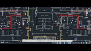 Autocad Konut Enerji Odası Elektrik Proje Çizimi [upl. by Stan695]