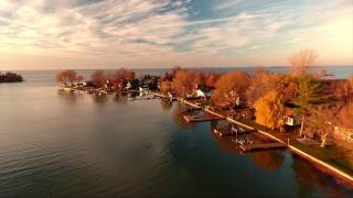 StAnicet Baie de la Pointe Leblanc Quebec 4 saisons [upl. by Elburt]