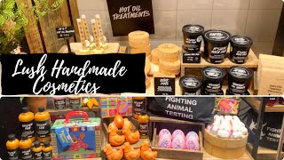 LUSH HANDMADE COSMETICS  Shop Tour  COME SHOP WITH ME [upl. by Wende]