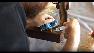 Removing Broken Pegs Glued with Hide Glue [upl. by Darwen]